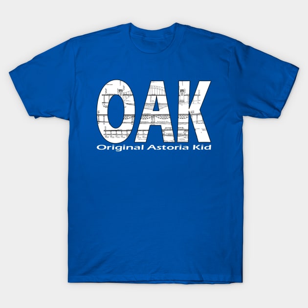 OAK Bridge Design T-Shirt by OAK